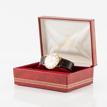 Certina, Blue Ribbon, wristwatch, 35 mm.