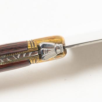 Cutlery, 40 pcs, Claude Dozorme and Arbalète G. David Laguiole, France.