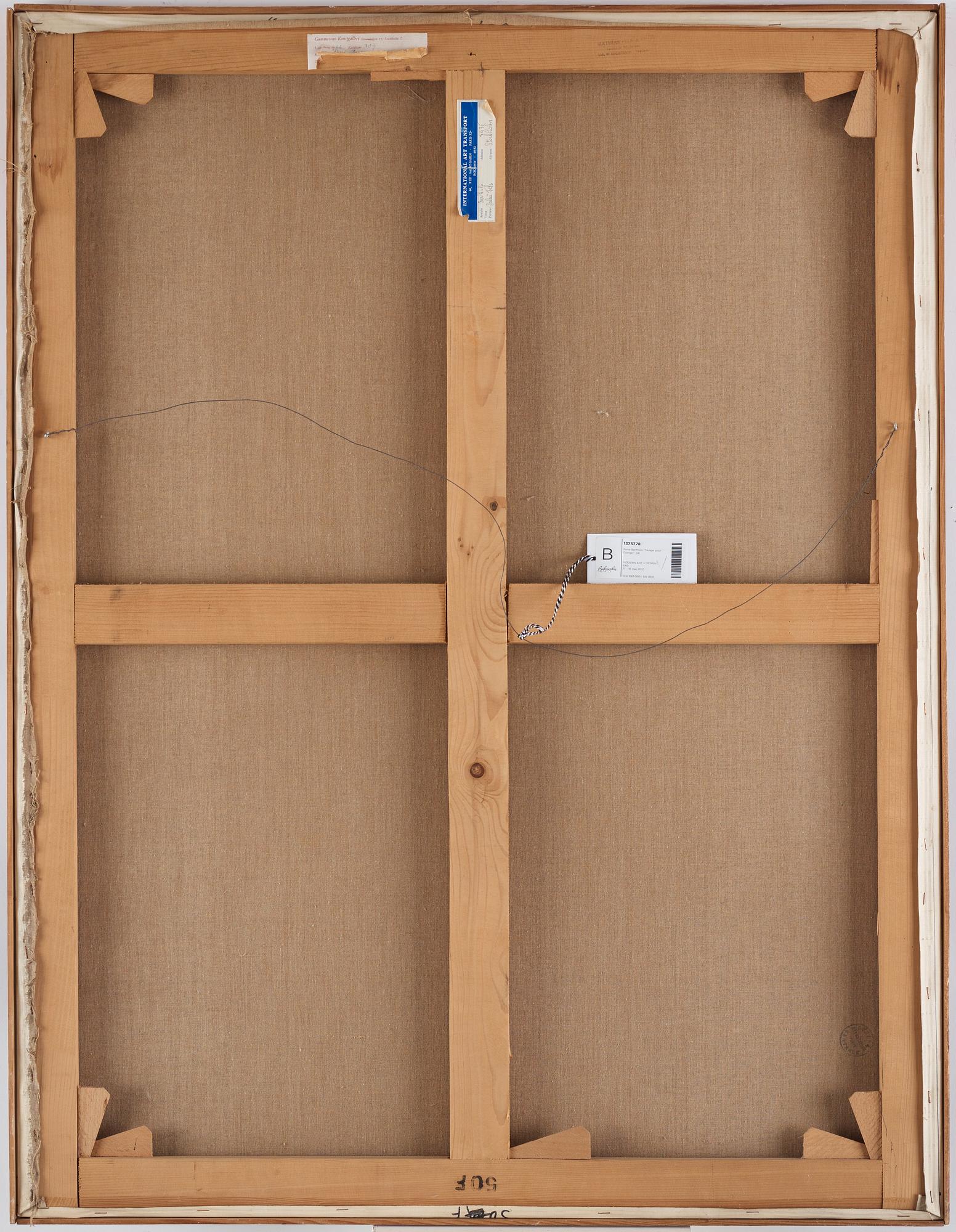 René Bertholo, "Nuage pour Django".