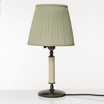 Harald Notini, a table lamp model "6930", Arvid Böhlmarks Lampfabrik, Stockholm, 1920s-30s.