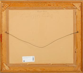 ALBERT SJÖSTRÖM, gouache, sign.