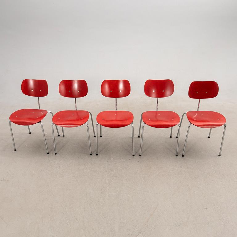 Egon Eiermann, stolar 5 st "SE 68", Wilde & Spieth 2000-tal.