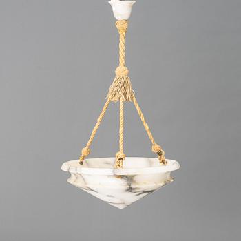 Ceiling lamp, around the year 1900.