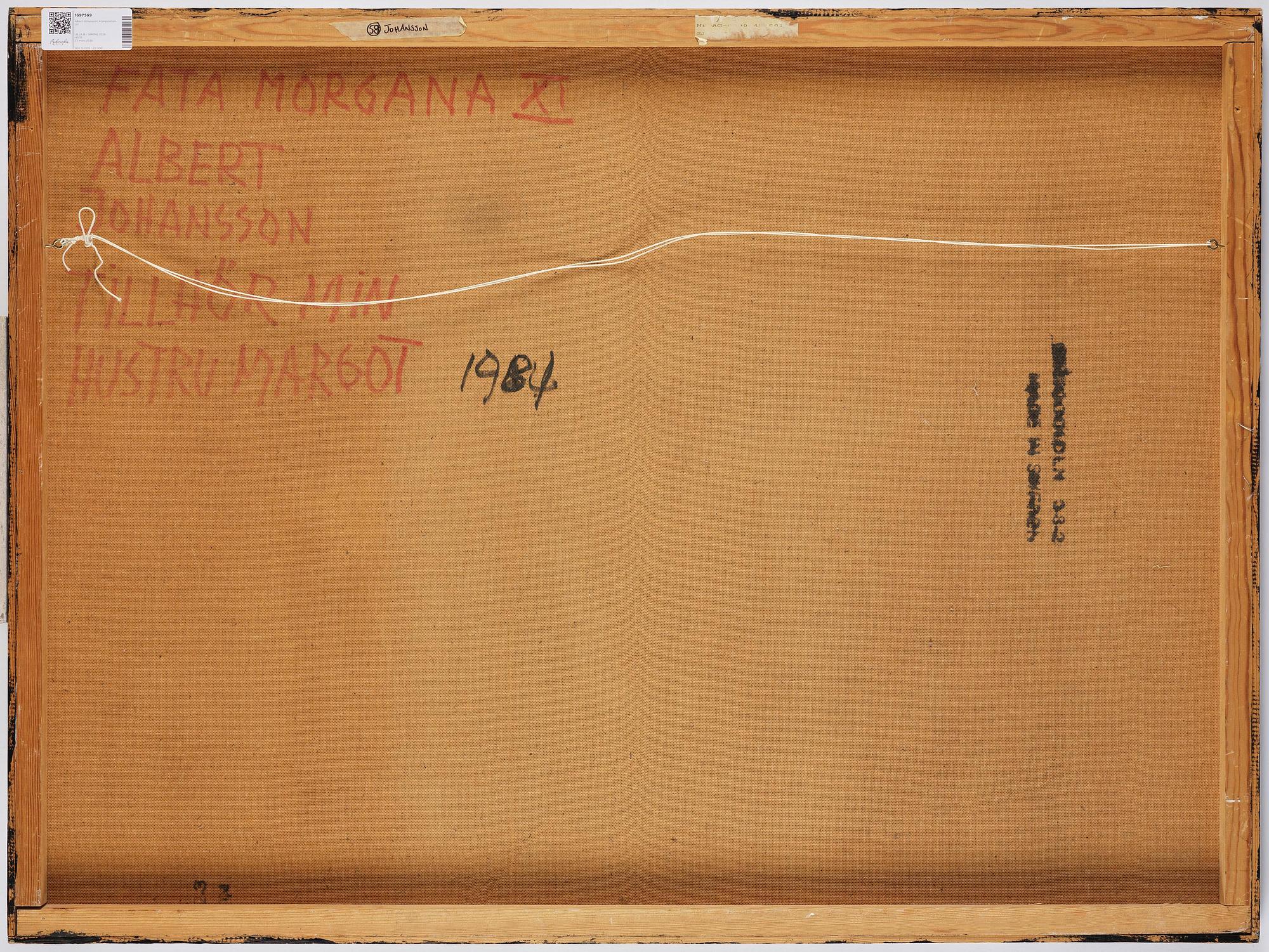 Albert Johansson, "Fata Morgana XI".