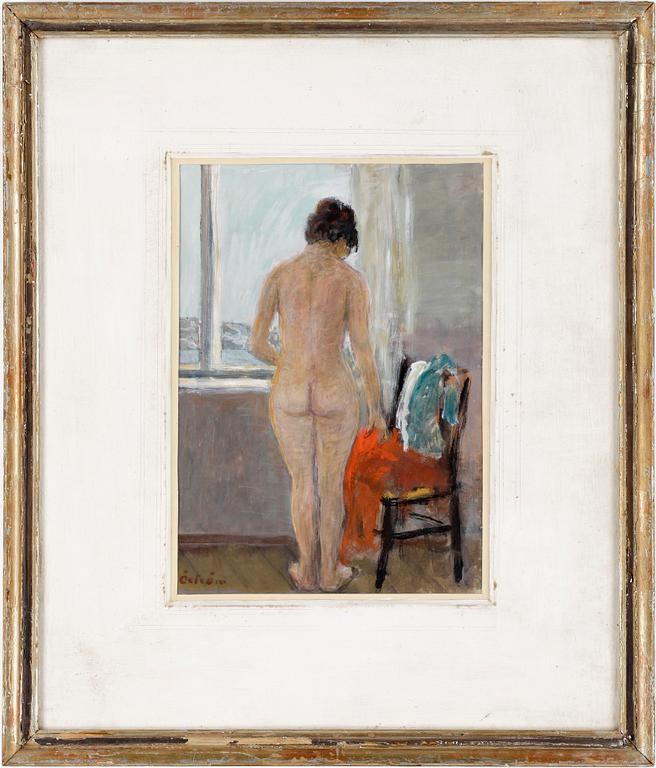 WERNER ÅSTRÖM, blandteknik på papper, sign.