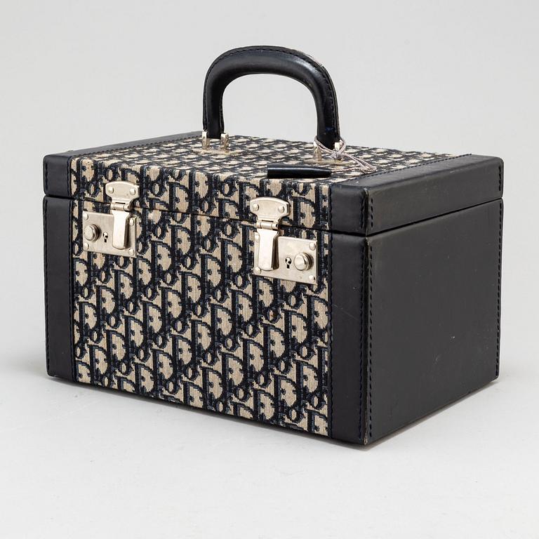 CHRISTIAN DIOR, a monogram canvas beautybox.