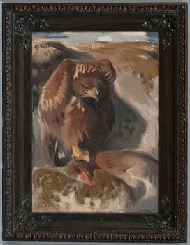 Lennart Segerstråle, "AN EAGLE AND ITS PREY".