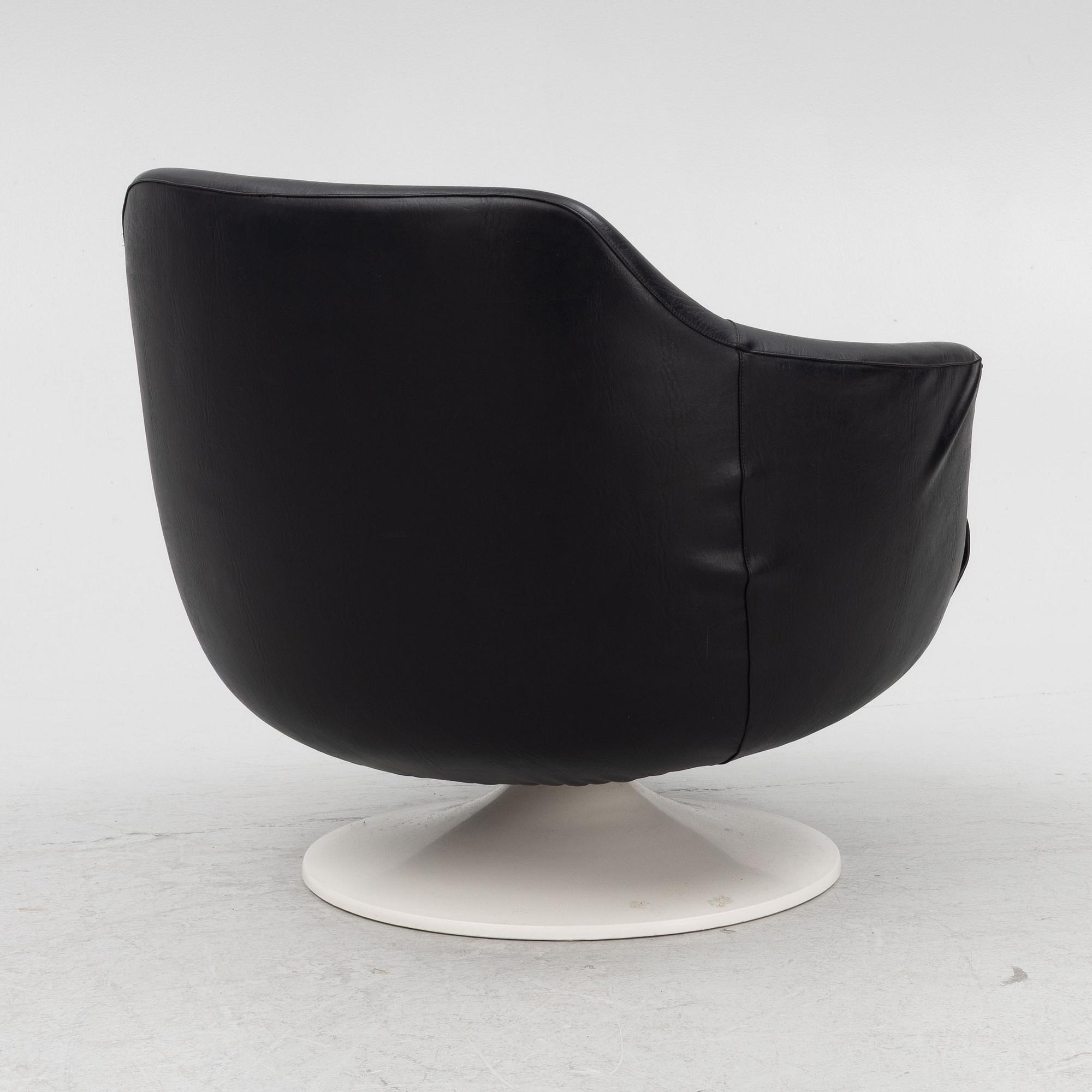 Fåtölj, Swedfurn, Slätte möbler, Töreboda, 1900-talets andra hälft.