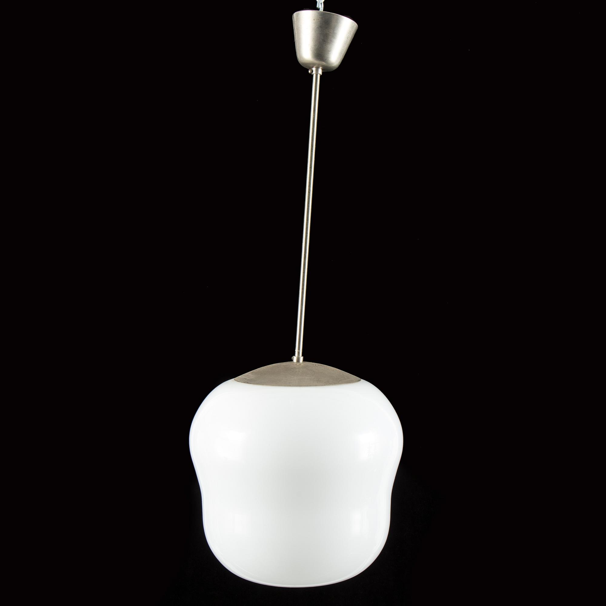 An early 20th century ceiling light.