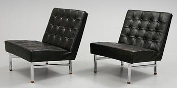 FÅTÖLJER, ett par, 1900-talets andra hälft.