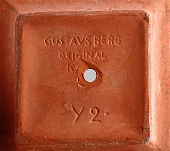 YTTERFODER MED FAT, 18 delar, "Planta", lergods, Wilhelm Kåge, Gustavsberg, 1950-tal.