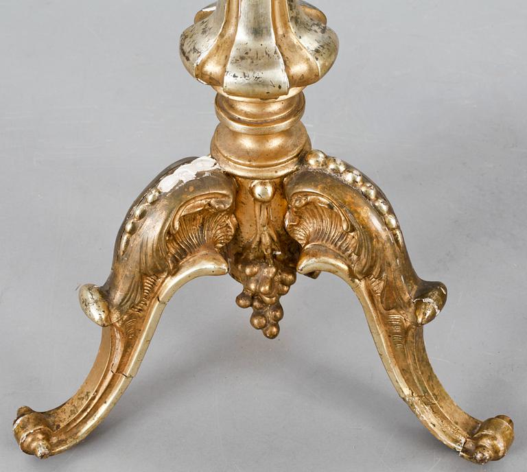 LAMPBORD, ett par, nyrokoko, 1800-talets slut.