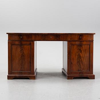 A swedish empire writing desk, first half of the 19th century.