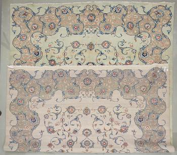 MATTA, sannolikt Keshan. Ca 460x309 cm.
