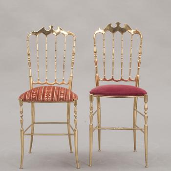 STOLAR, 2 st, Chiavari, Italien, 1900-talets mitt/andra hälft.