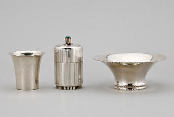 PARTI SILVER, 3 delar. 1900-tal.