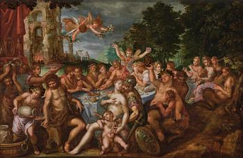 867. Frans Badens, attributed to, Bacchanal.