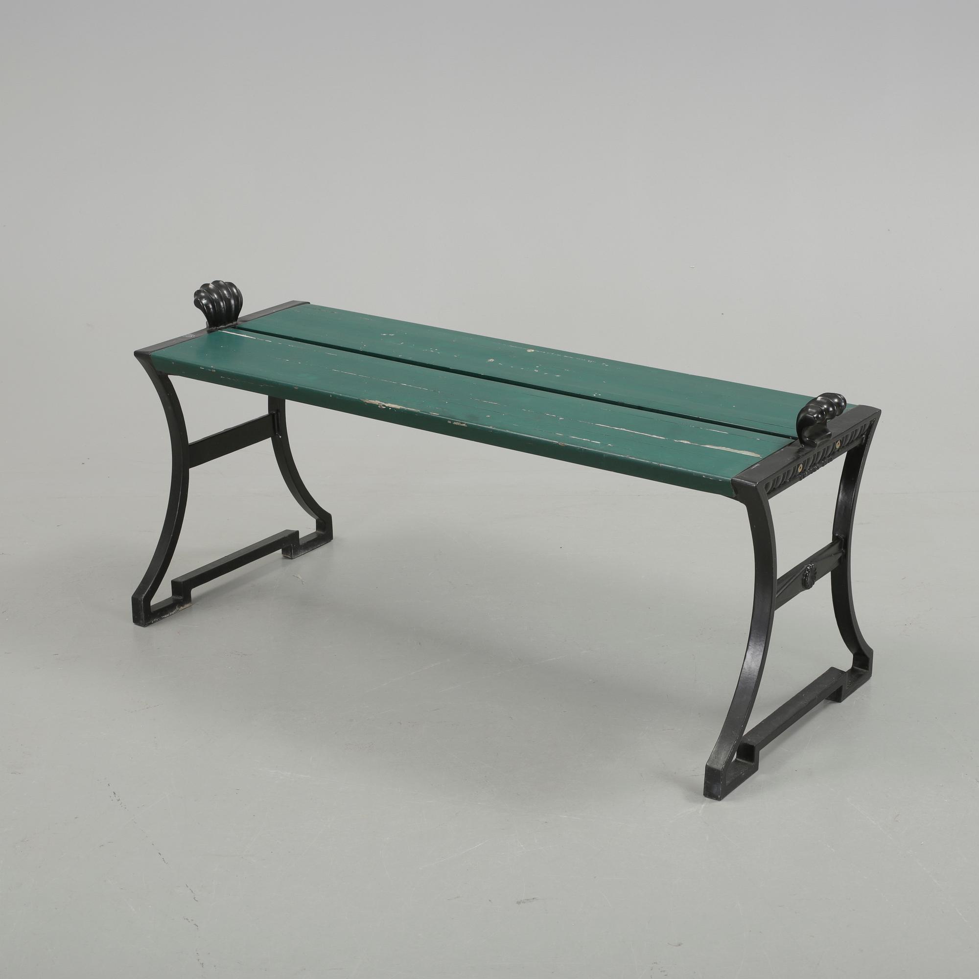 BÄNK, "Sneckan", Folke Bensow, Byarums Bruk, sent 1900-tal.