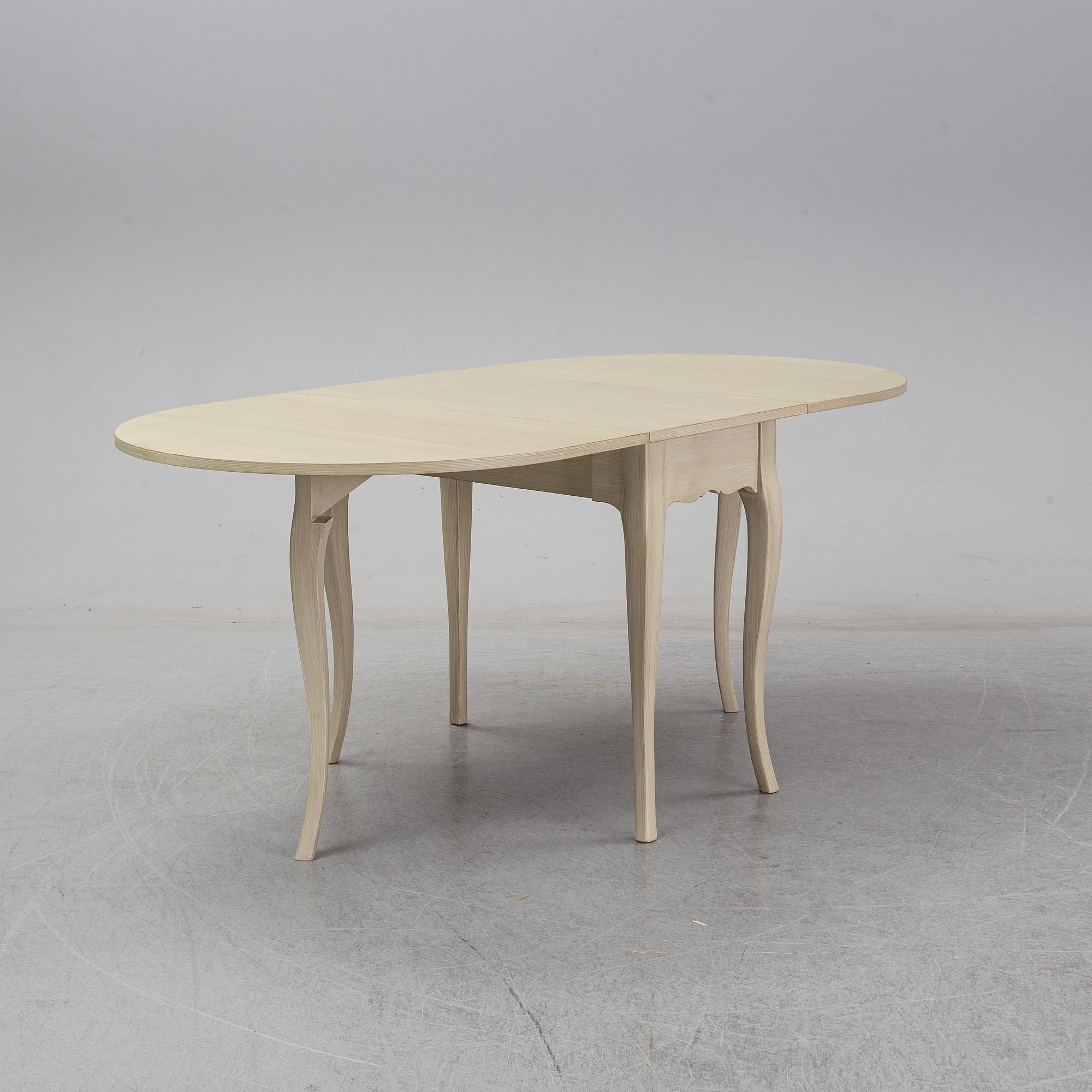 A gate-legged table, 'Gamla Sverige', Åmells, Gnesta.