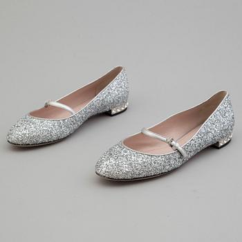 MIU MIU, ballerina shoes.