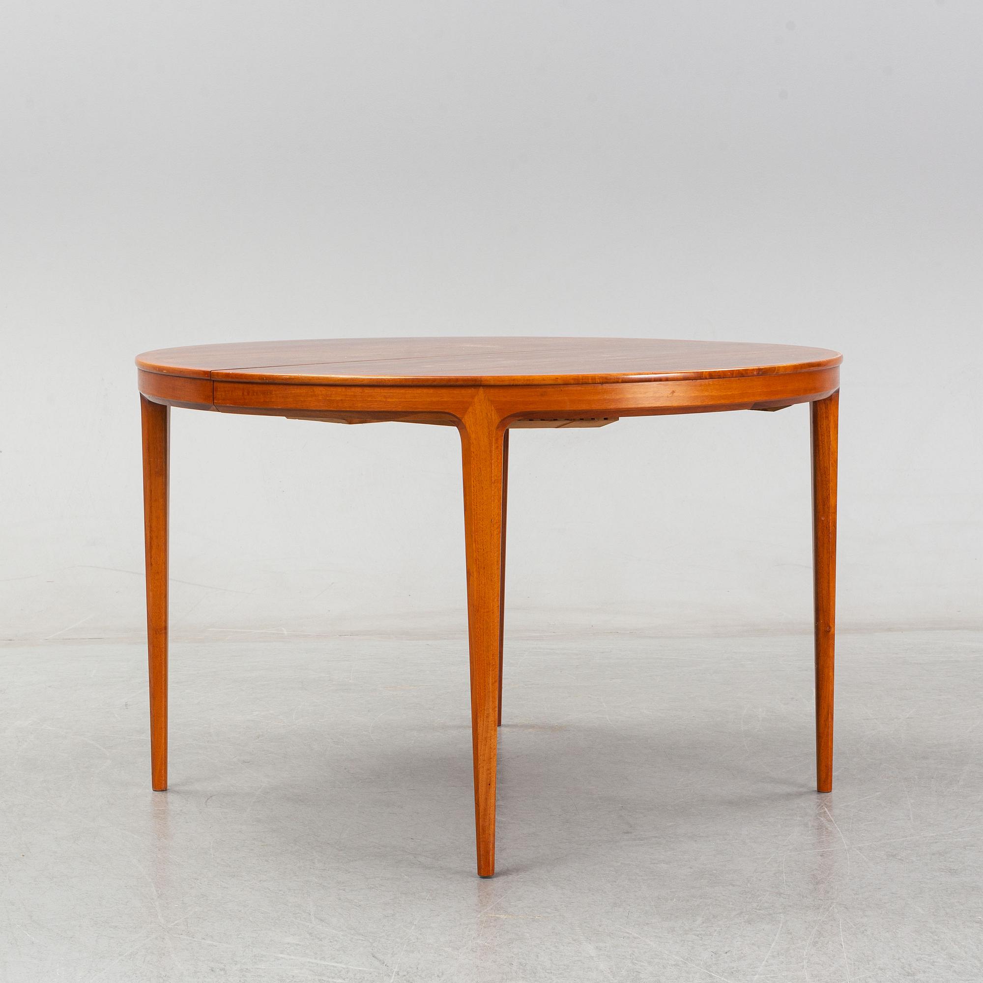 Bertil Fridhagen, matbord, "Diamant", Bodafors 1960-tal.