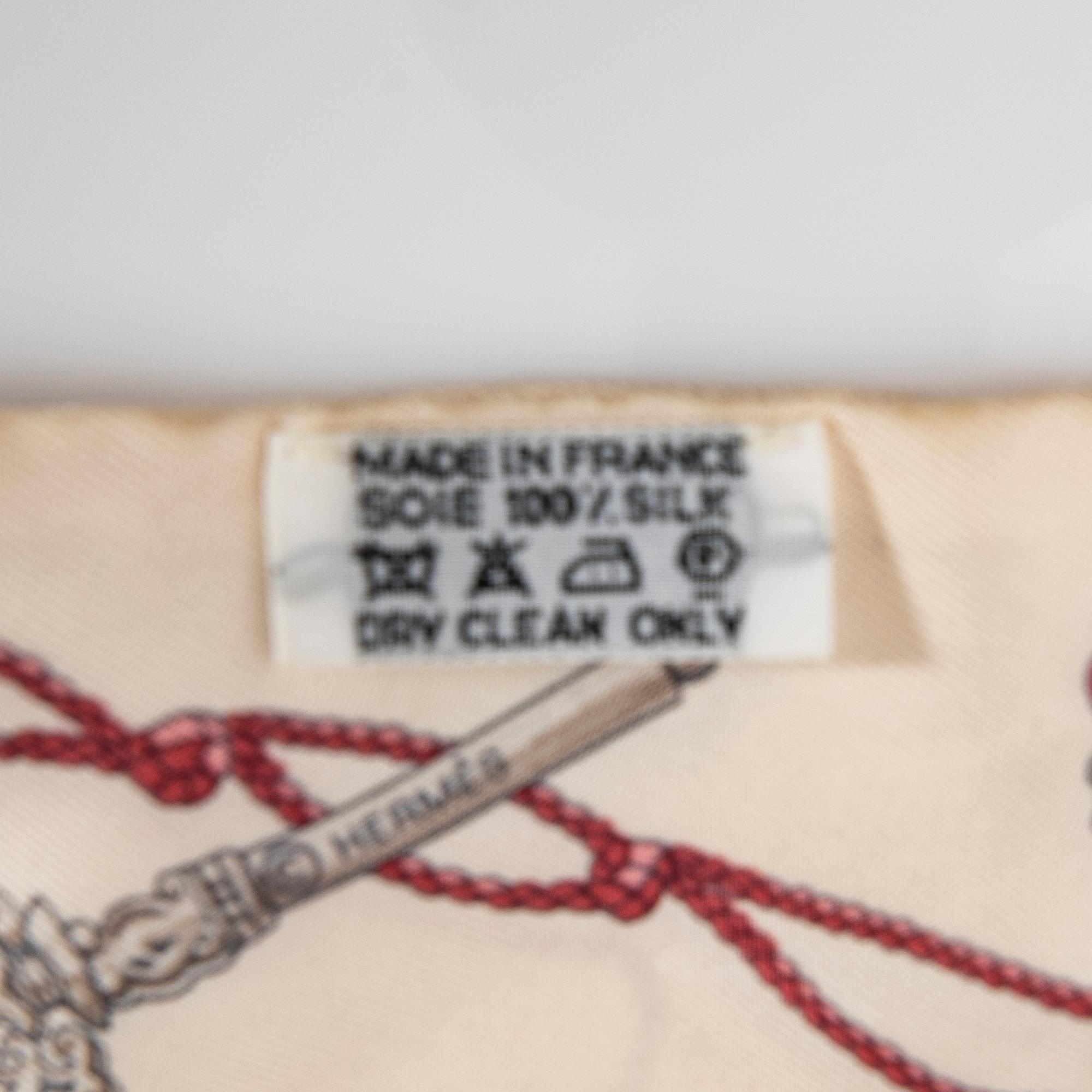 Hermès, scarf, Maxi Twilly, "The Polka Dot Keys".