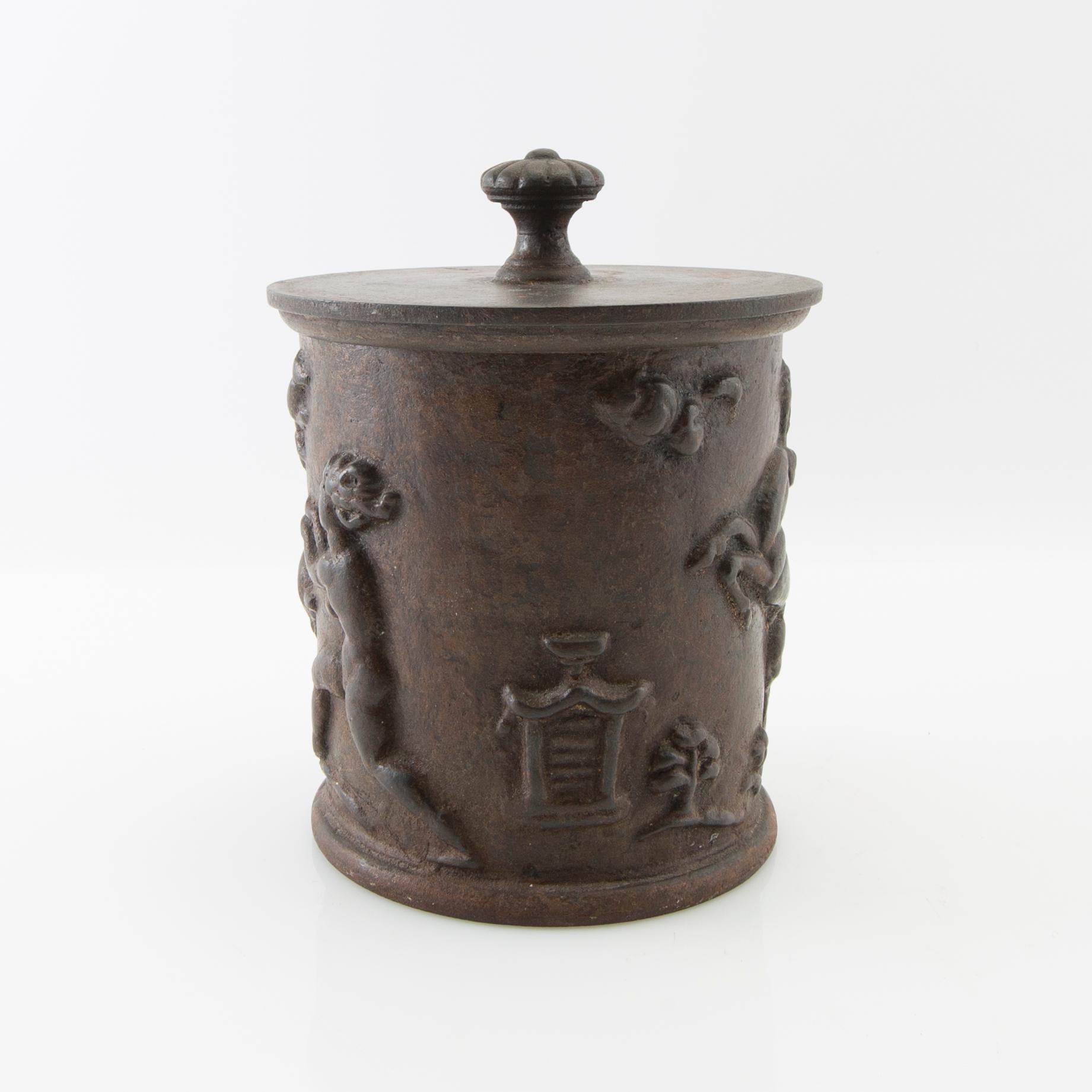 Carl Elmberg, tobacco box, "Tobacco Box No. 1", Näfveqvarn's factory.