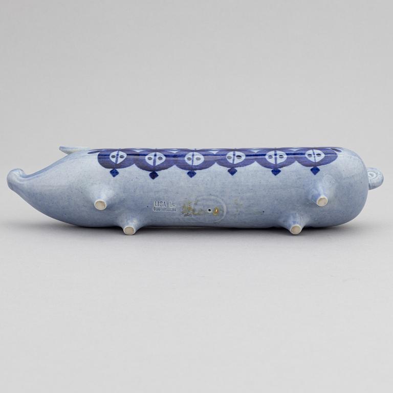 Lisa Larson, adventsljusstake, stengods, Gustavsberg.