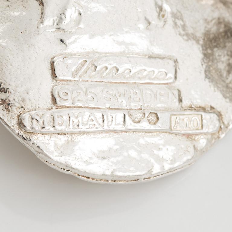 Theresia Hvorslev, neck ring, collar, silver.