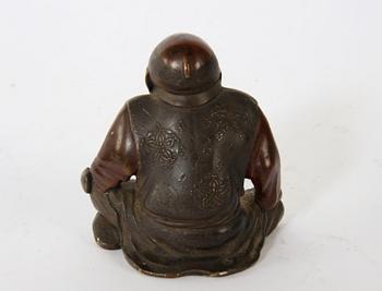 FIGURINER, 4 st, brons, trol Japan.