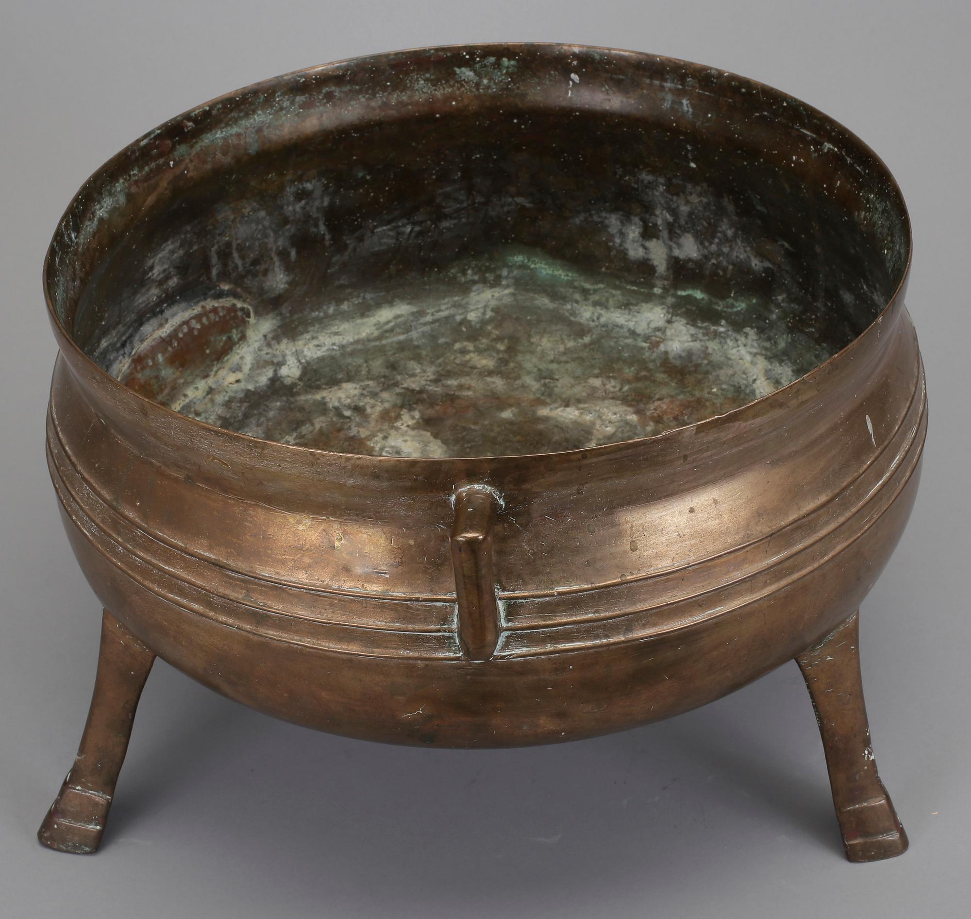 GRYTA, koppar, 1700-/1800-tal.