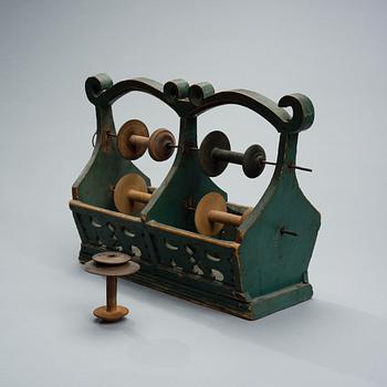 LANKARULLATELINE, puuta, 1800-luku.