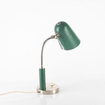 Vägglampa/bordslampa, funkis, 1930-tal.
