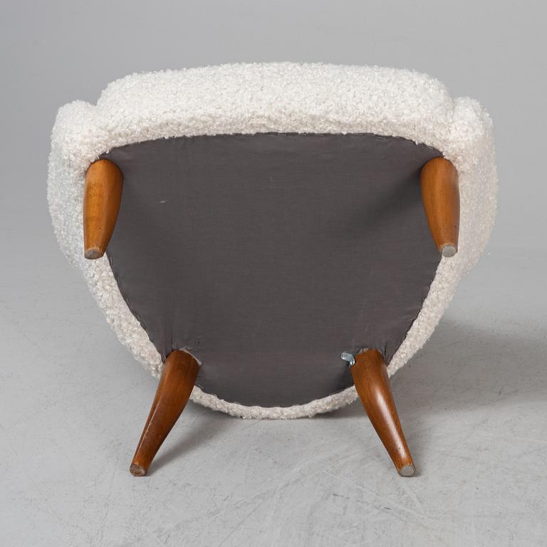 Kerstin Hörlin-Holmquist, fåtölj, "Lilla Eva", ur Nordiska Kompaniets "Triva"-serie.