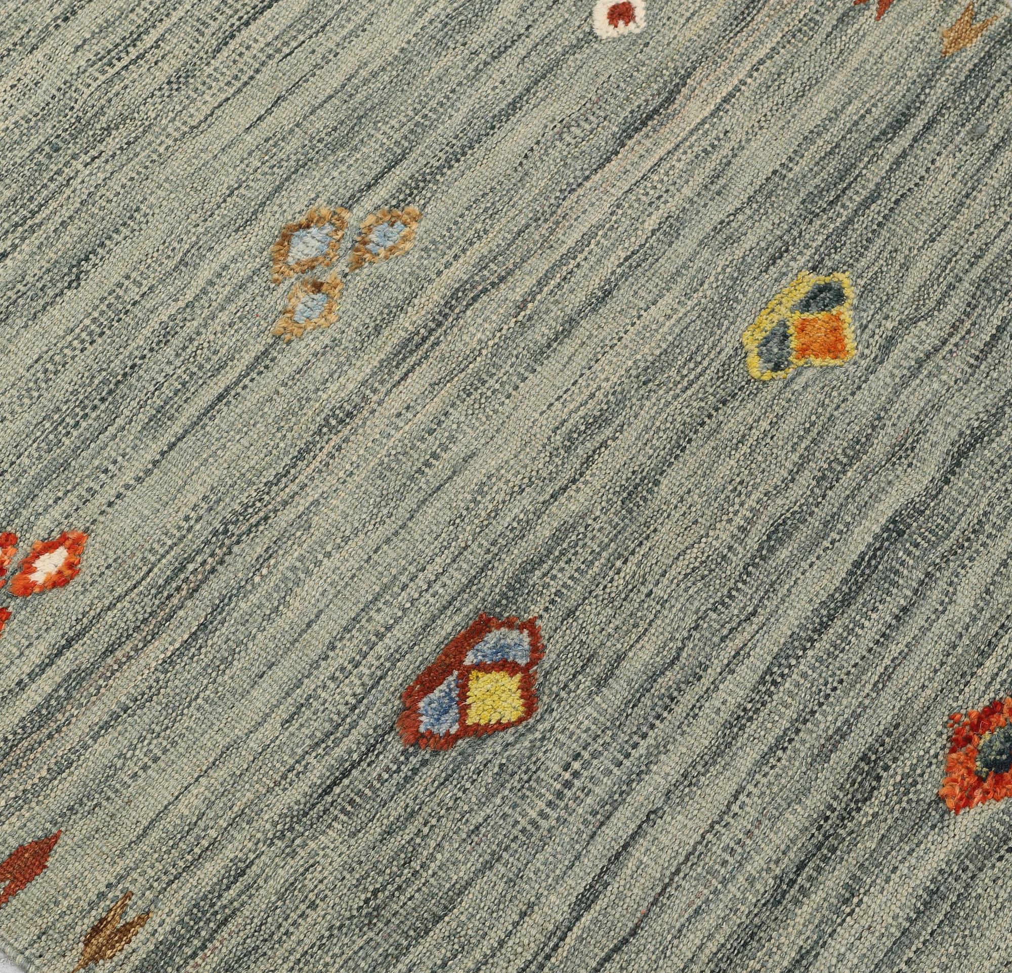 Gallerimatta, Kelim, 294 x 83 cm.