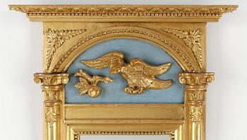 SPEGEL, senempire, troligen Johan Fredrik Sellberg, 1800-talets första hälft.