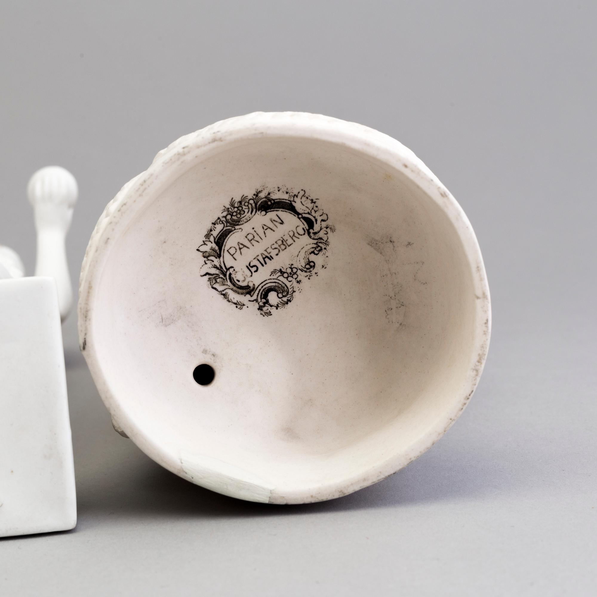 FOUR PARIAN FIGURES, Gustafsberg and Eneret, ca 1900.