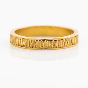 Lapponia, ring, 18K gold, Finland 1977.