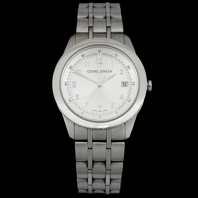 ARMBANDSUR, unisex, Georg Jensen, Vice 388, formgiven av Barth Nussbaumer.