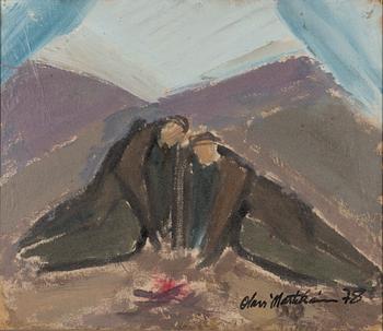 Olavi Martikainen, öljy kankaalle, signeerattu ja päivätty -78.