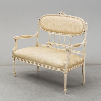 An early 20th Century Louis XVI-style sofa.