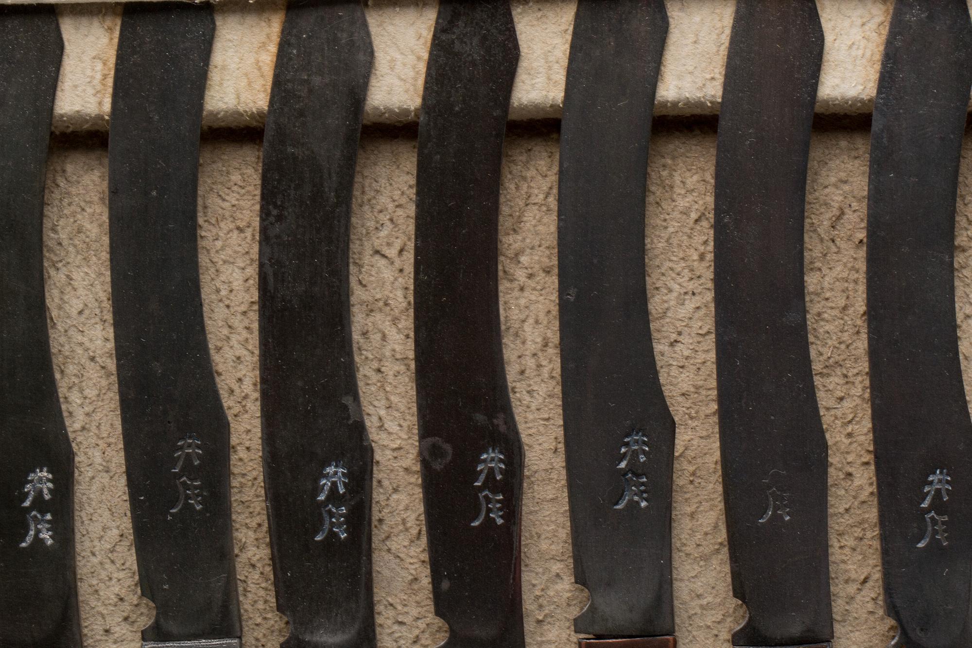 KNIVAR, 12 stycken, Japan 1900-tal.