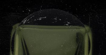 VAS SAMT SKÅL, glas, Vicke Lindstrand, sign.