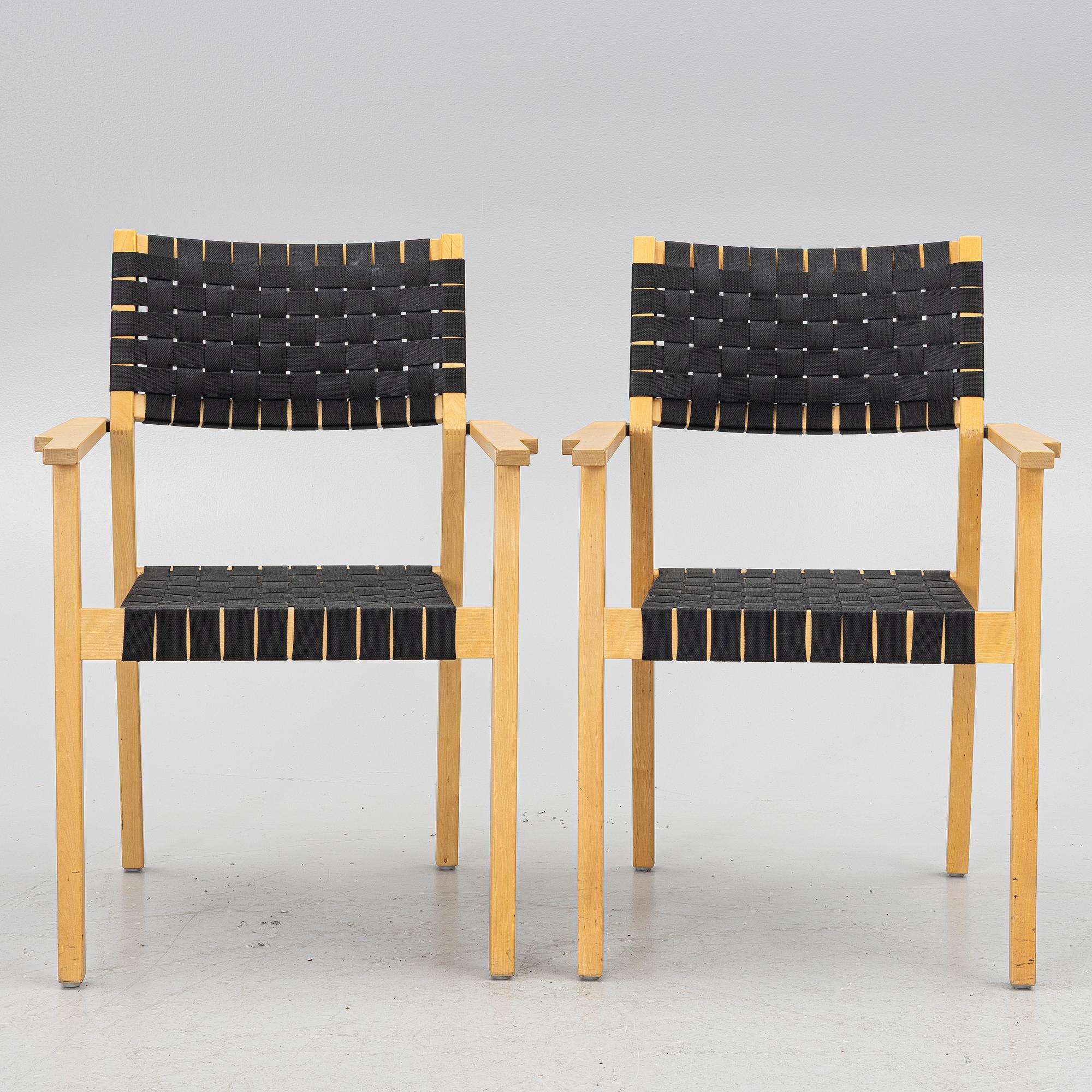 A pair of 'Alvastra' chairs, Kinnarps.