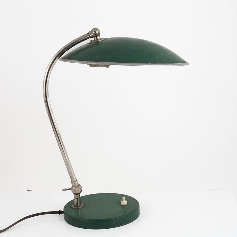 Harald Notini, a table lamp, model '15266', Arvid Böhlmarks Lampfabrik, 1940s.