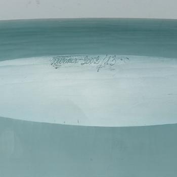 Ludovico Diaz de Santillana & Tobia Scarpa, fat "Canoa Battuti", Venini, Murano, Italien 2002.