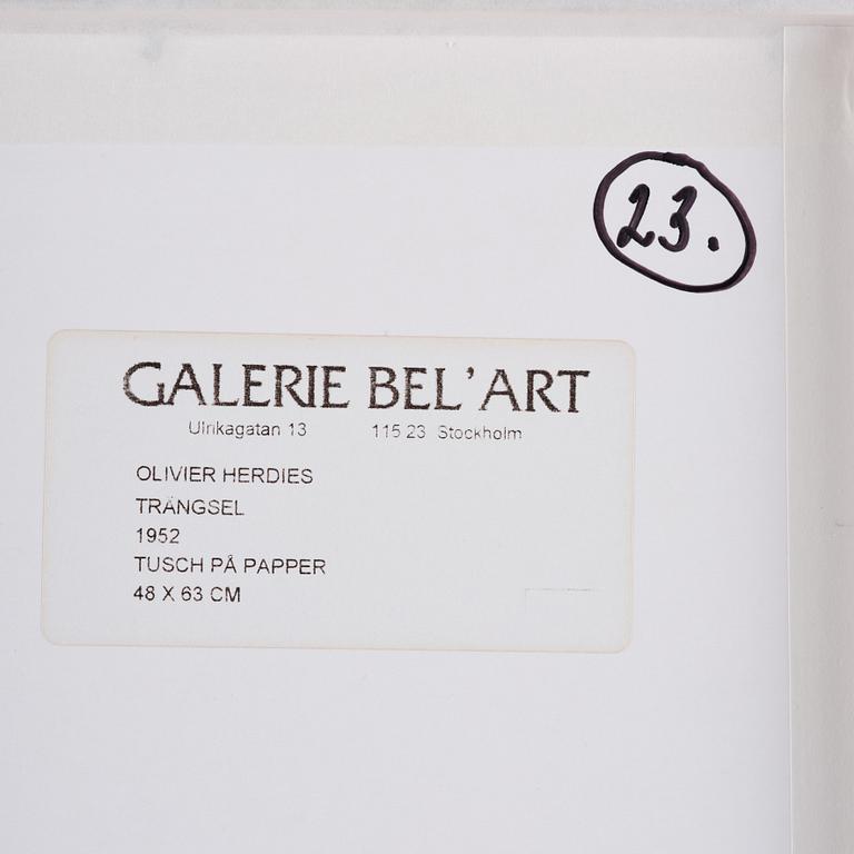 Olivier Herdies, "Trängsel".