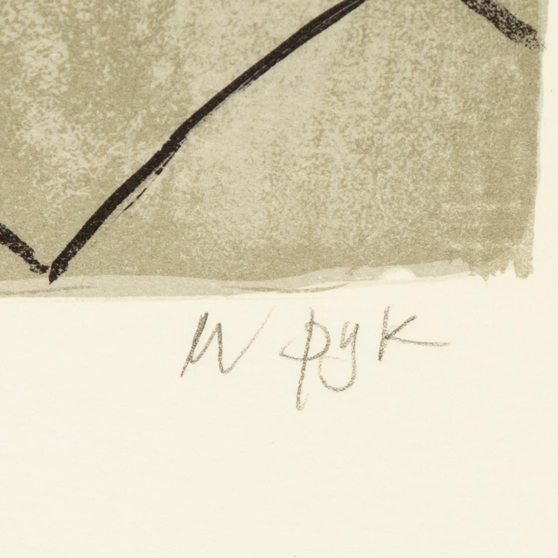 Madeleine Pyk, lithograph in colours, signed 3513/5000.