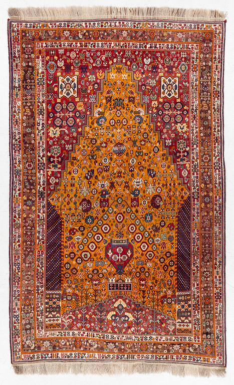 Carpet, Kashgai, "Millefleur", approx. 249 x 156 cm.