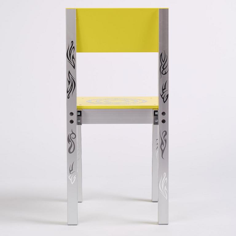 Fredrik Paulsen, a unique chair, "Chair One, Goddess on a Highway", JOY, 2024.